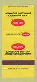 Matchbook Cover - Nelson Lawn Garden Sprinkler  30 Strike