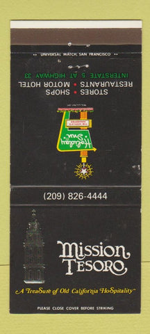 Matchbook Cover - Holiday Inn Mission Tesoro 30 Strike