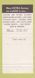 Matchbook Cover - El Camino Bank Anaheim Fullerton Tustin CA 30 Strike