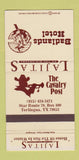 Matchbook Cover - Badlands Hotel Terlingua TX Calvary Post 30 Strike