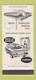Matchbook Cover - Fargo National Bank ND 30 Strike
