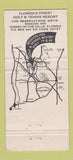 Matchbook Cover - Mission Inn Golf Tennis Resort Howey in the Hills FL 30 Strike