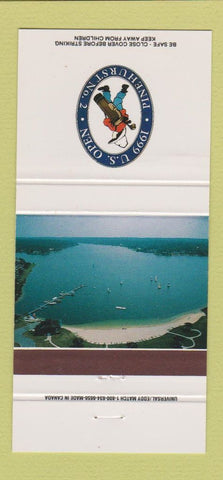Matchbook Cover - 1999 US Open Golf Pinehurst NC 30 Strike