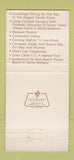 Matchbook Cover - Mar Monte Hotel Spa Santa Barbara CA 30 Strike