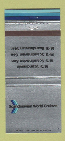 Matchbook Cover - Scandinavian World Cruises 30 Strike