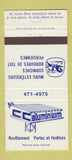 Matchbook Cover - CC Aluminum QC 30 Strike