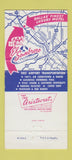 Matchbook Cover - El Sombrero Motor Court Dallas TX 30 Strike