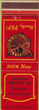 Matchbook Cover - Matchbook Cover Moose Lodge Hazleton PA