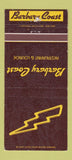 Matchbook Cover - Barbary Coast Restaurant Holiday Inn Plainview NY 30 Strike