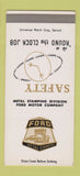 Matchbook Cover - Ford Metal Stamping Safety SAMPLE 30 Strike