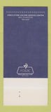 Matchbook Cover - Video Store Galor Movies VHS SAMPLE 30 Strike