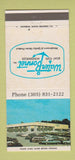 Matchbook Cover - Water Bonnet Boat Tops Windshields Casselberry FL 30 Strike