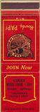 Matchbook Cover - Matchbook Cover Moose Lodge Glendale CA