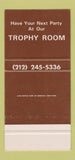 Matchbook Cover - Gallagher's New York City Steak House SAMPLE 30 Strike