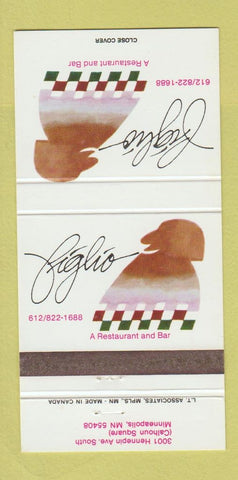 Matchbook Cover - Piglio Restaurant Minneapolis MN 30 Strike