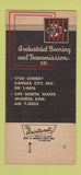Matchbook Cover - Industrial Bearing Transmission Kansas City MO WEAR 30 Strike