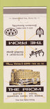 Matchbook Cover - The Prom Motor Hotel Kansas City MO Eddy's 30 Strike