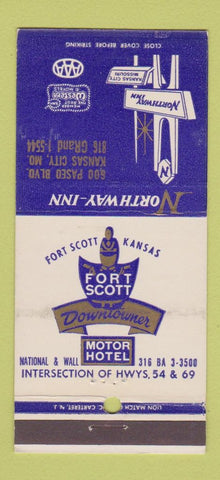 Matchbook Cover - Northway Inn Kansas City MO 30 Strike