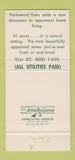 Matchbook Cover - Parliament Oaks Kansas City MO 30 Strike