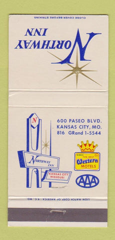 Matchbook Cover - Northway Inn Kansas City MO 30 Strike
