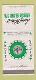 Matchbook Cover - Harry Paskow's Harbor Island Spa Miami Beach FL WEAR 30 Strike