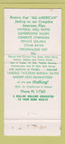 Matchbook Cover - Harry Paskow's Harbor Island Spa Miami Beach FL WEAR 30 Strike