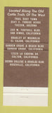 Matchbook Cover - Pinnacle Peak Steak Tucson AZ Roseville El Cajon CA 30 Strike