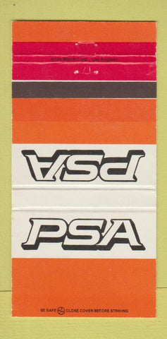 Matchbook Cover - PSA Airlines #1 30 Strike