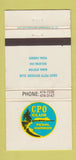 Matchbook Cover - CPO Club Pearl Harbor Hawaii WEAR 30 Strike