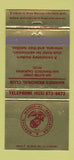 Matchbook Cover - Marines Memorial Association San Francisco CA 30 Strike