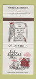 Matchbook Cover - Seaport Inn Alexandria VA 30 Strike