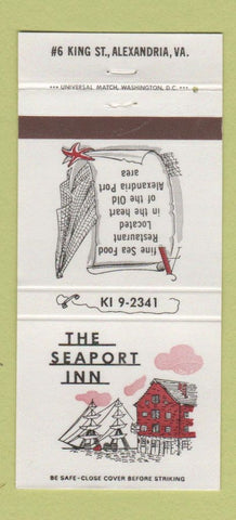 Matchbook Cover - Seaport Inn Alexandria VA 30 Strike