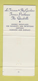 Matchbook Cover - St Moritz Hotel New York City 30 Strike