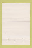Matchbook Cover - Willie's Steak House Motel Brenham TX 40 Strike