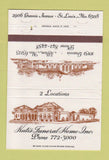 Matchbook Cover - Kutis Funeral Home St Louis MO WEAR 40 Strike