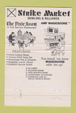 Matchbook Cover - Strike Market Bowling Billiards Lee's Summit MO 40 Strike