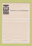 Matchbook Cover - Ralph Wade Insurance Springboro OH WEAR 40 Strike