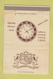 Matchbook Cover Ollie Hammond Steak Beverly Hills Los Angeles CA WEAR 40 Strike