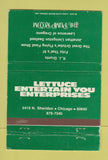 Matchbook Cover - Pump Room Chicago IL RJ Grunts WEAR 40 Strike