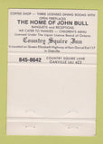 Matchbook Cover - Country Squire Restaurant  Oakville ON 40 Strike