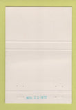 Matchbook Cover - Southeastern Felt & Supply Concord NC 40 Strike