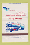 Matchbook Cover - Atlas Van Lines Trucking Detroit MI 40 Strike