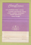 Matchbook Cover - Chateau Pyrenees Denver Colorado IMPRINT 40 Strike