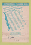 Matchbook Cover - Sepo Andilupac Lubricant Birmingham AL WEAR 40 Strike