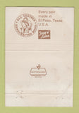 Matchbook Cover - Tony Lama Cowboy Boots Hamner Liquors Norco CA WEAR 40 Strike