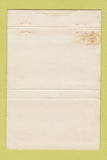 Matchbook Cover - Old Club Restaurant Alexandria VA 40 Strike