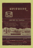Matchbook Cover - The Georgian Lake George NY 40 Strike