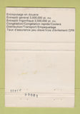 Matchbook Cover - Montreal Refrigerating Storage Montreal QC 40 Strike