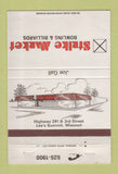 Matchbook Cover - Strike Market Bowling Billiards Lee's Summit MO 40 Strike