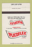 Matchbook Cover - Plicoflex Casper WY pipe coating products 40 Strike